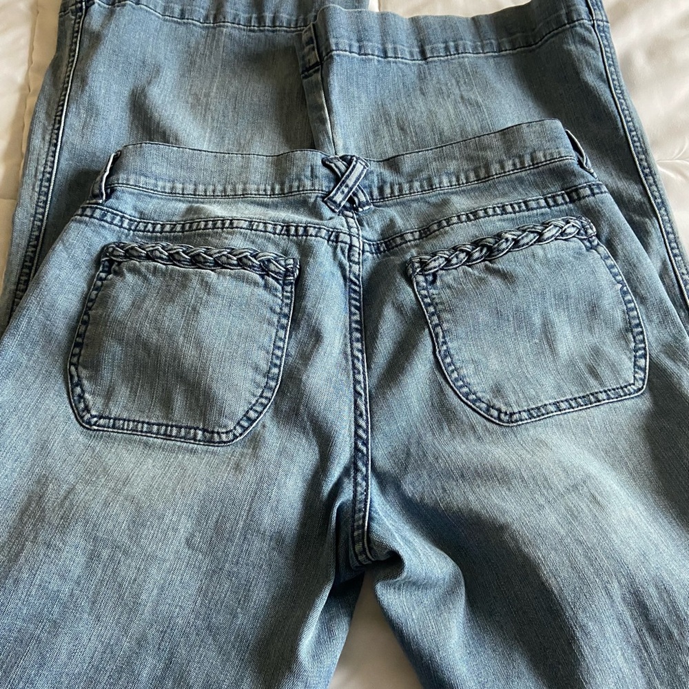 WHBM Noir flare jeans - Picture 6 of 8